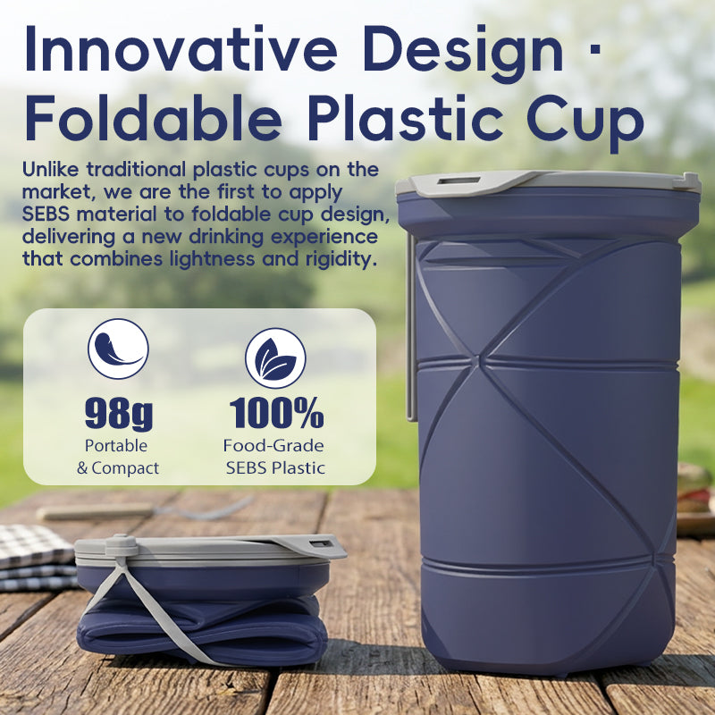 SH26 Silicone Collapsible Water Bottle Portable Foldable Travel Cup
